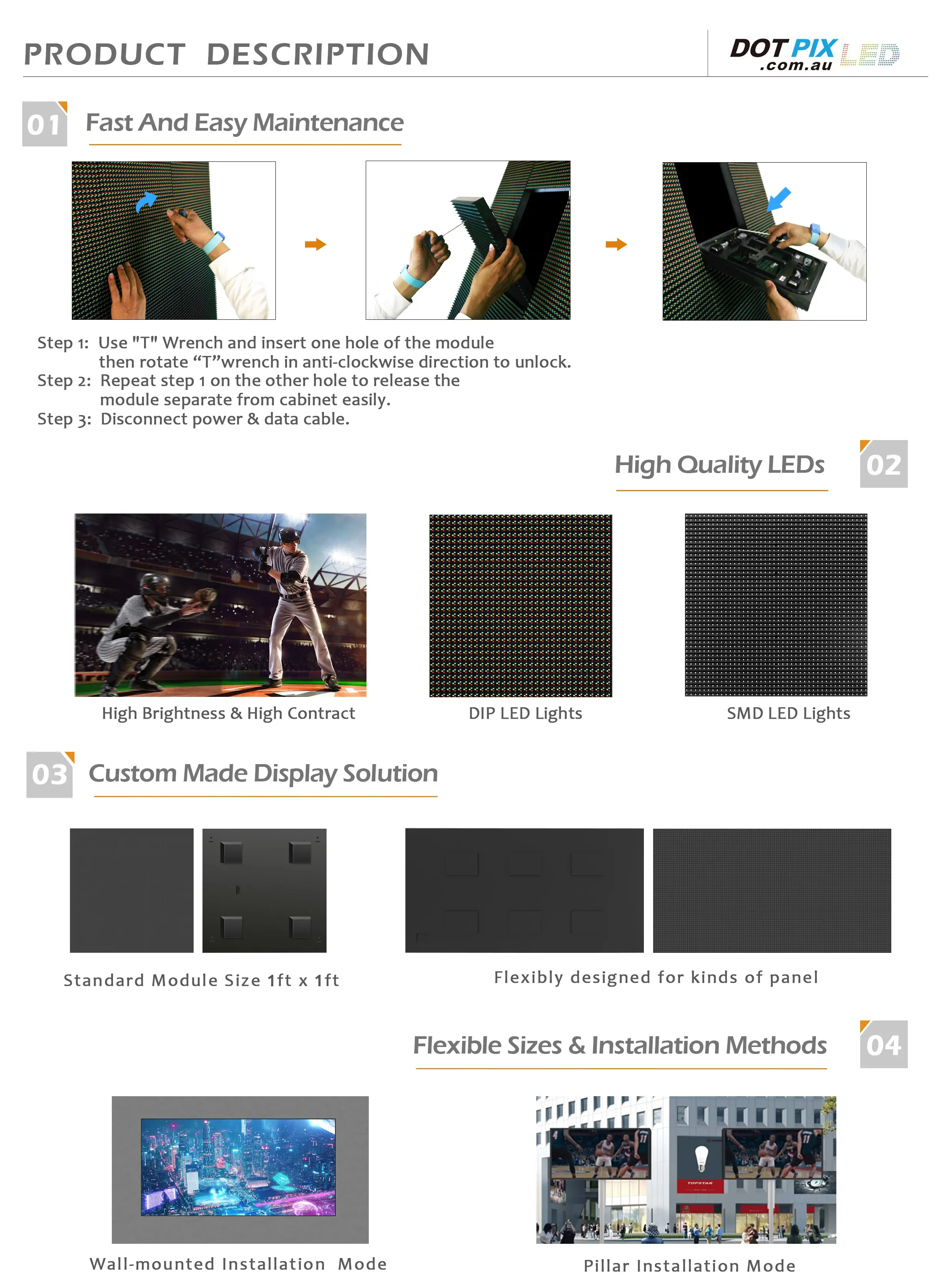 p6.35 outdoor led digital billboards